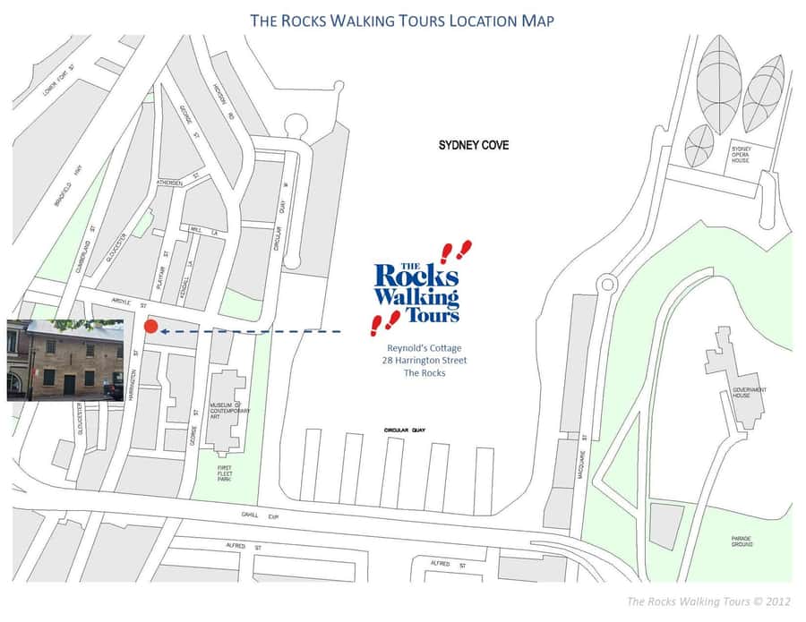 Sydney: The Rocks 90-Minute History Walking Tour - Reading The Rocks through its earliest streets