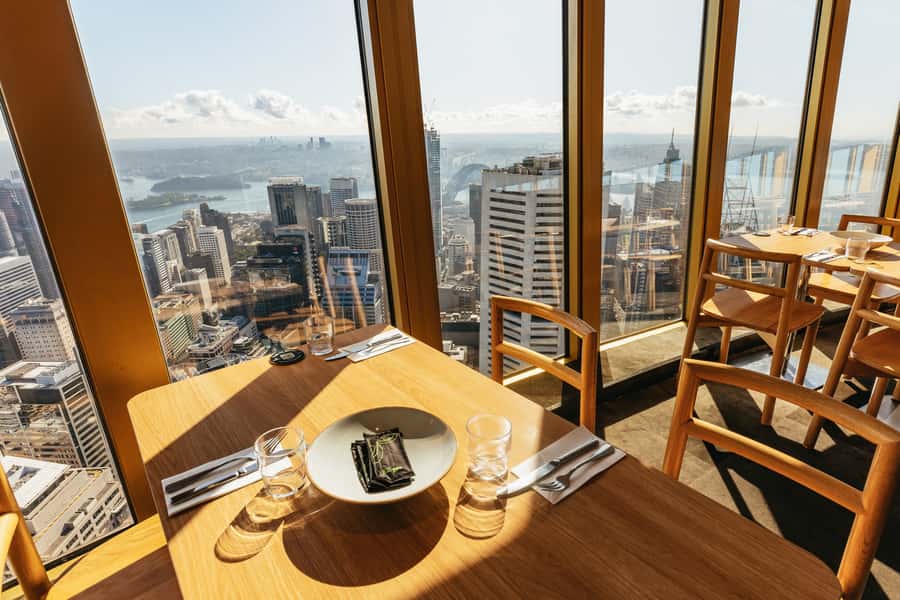 Sydney: Unlimited Skyfeast at Sydney Tower - Hot mains range from barramundi to kangaroo