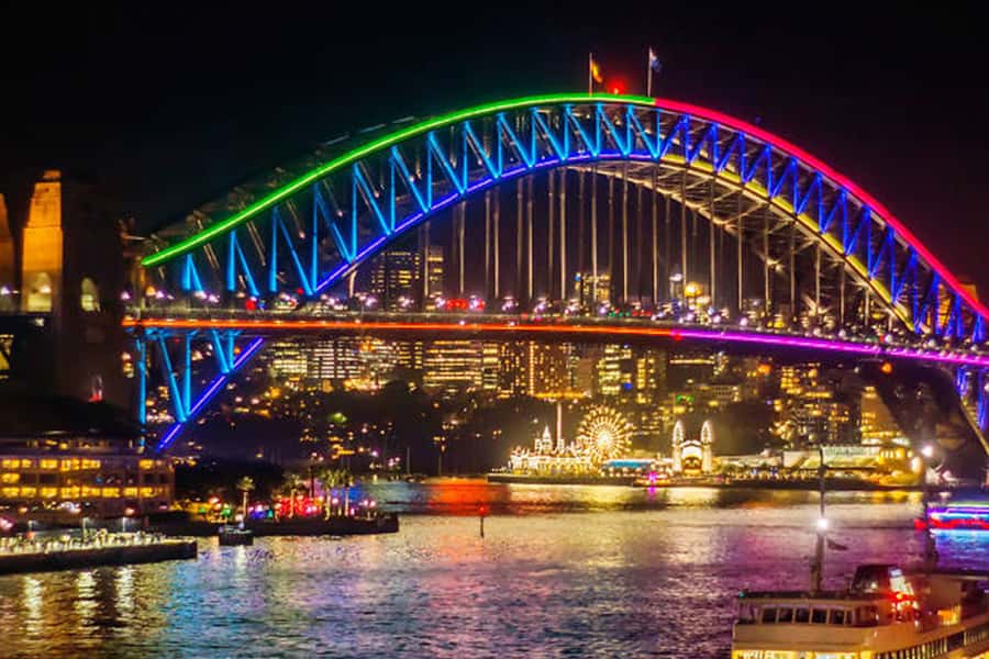 Sydney: Vivid Harbour Cruise with Canapes - Key points to know before booking