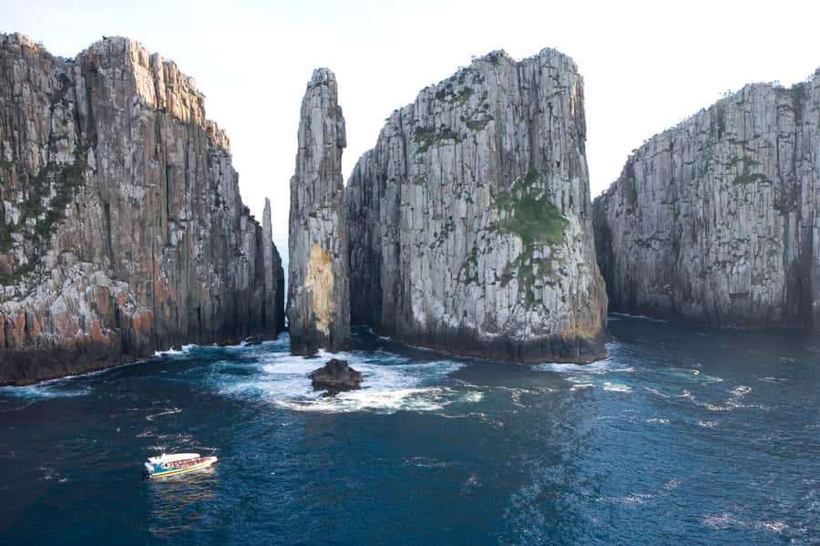 Tasman Peninsula Day Trip with Cruise & Devils from Hobart - Morning tea before the boat