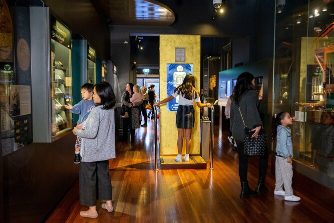 The Perth Mint Gold Tour - Natural nuggets, including the Normandy Nugget