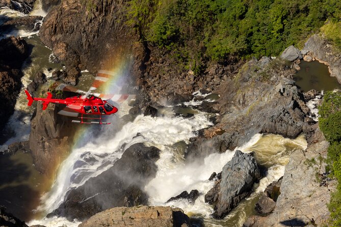 Ultimate Great Barrier Reef and Rainforest 45-minute Helicopter Tour - Barron Gorge and the rainforest from above