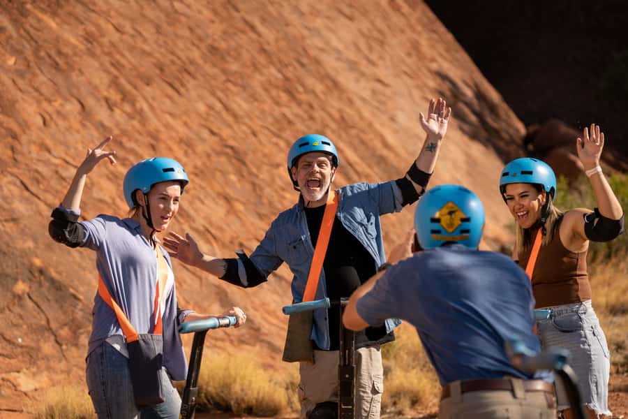 Uluru: Uluru Base Segway Tour - Geology, plants, animals, and European history