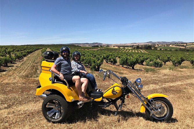 Unique Trike Barossa Valley Half Day Private Tour For 2 - Pickup, timing, and meeting details