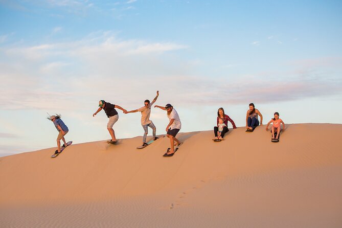 Unlimited Sandboarding - The white dunes of Stockton Beach