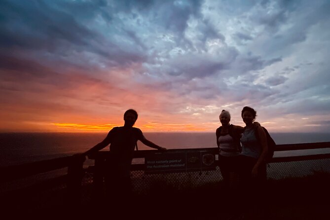 WANDER BYRON Guided Sunrise Tours to Cape Byron Lighthouse - Standing at the most easterly point