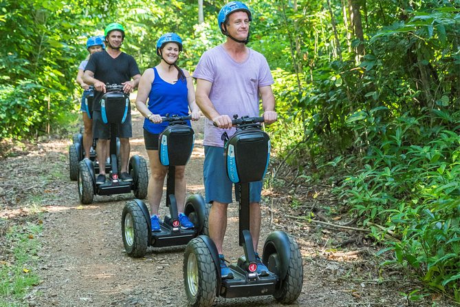 Whitsunday Segway Rainforest Discovery Tour - Learning to ride before the forest trail