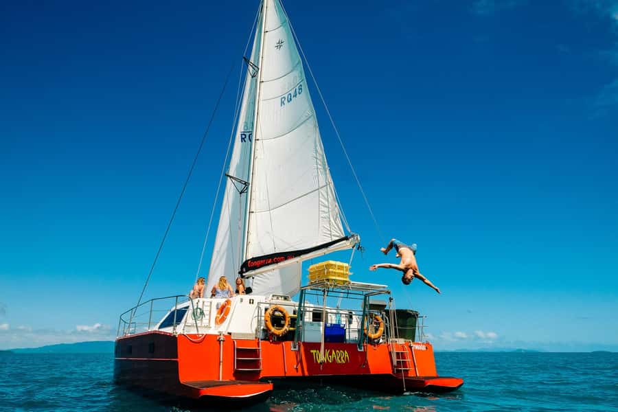 Whitsundays Sailing & Snorkelling Day Tour – All Inclusive - A quick, lively banana boat ride