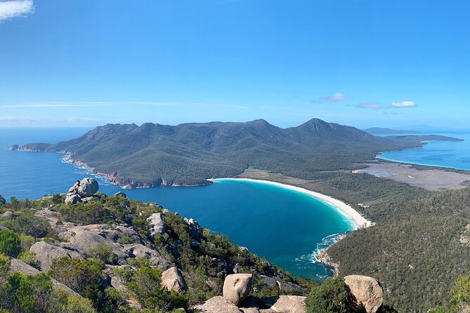Wineglass Bay & Freycinet NP Full Day Tour from Hobart via Richmond Village - Honeymoon Bay, a good place for a picnic break