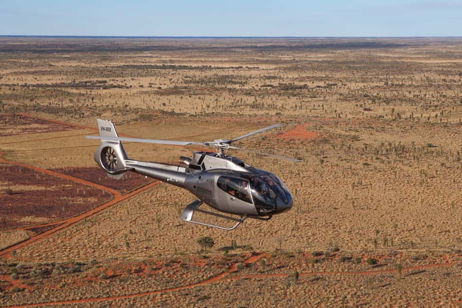 Yulara: Uluru & Kata Tjuta 25-Minute Helicopter Experience - From Yulara pickup to the helipad